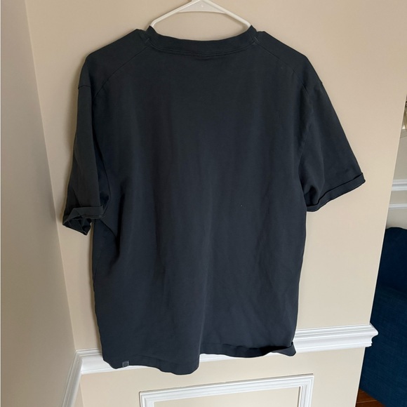 Men’s Lululemon Size Large Heavyweight Cotton Gray Jersey T-Shirt Graphic Cotton - Picture 3 of 8